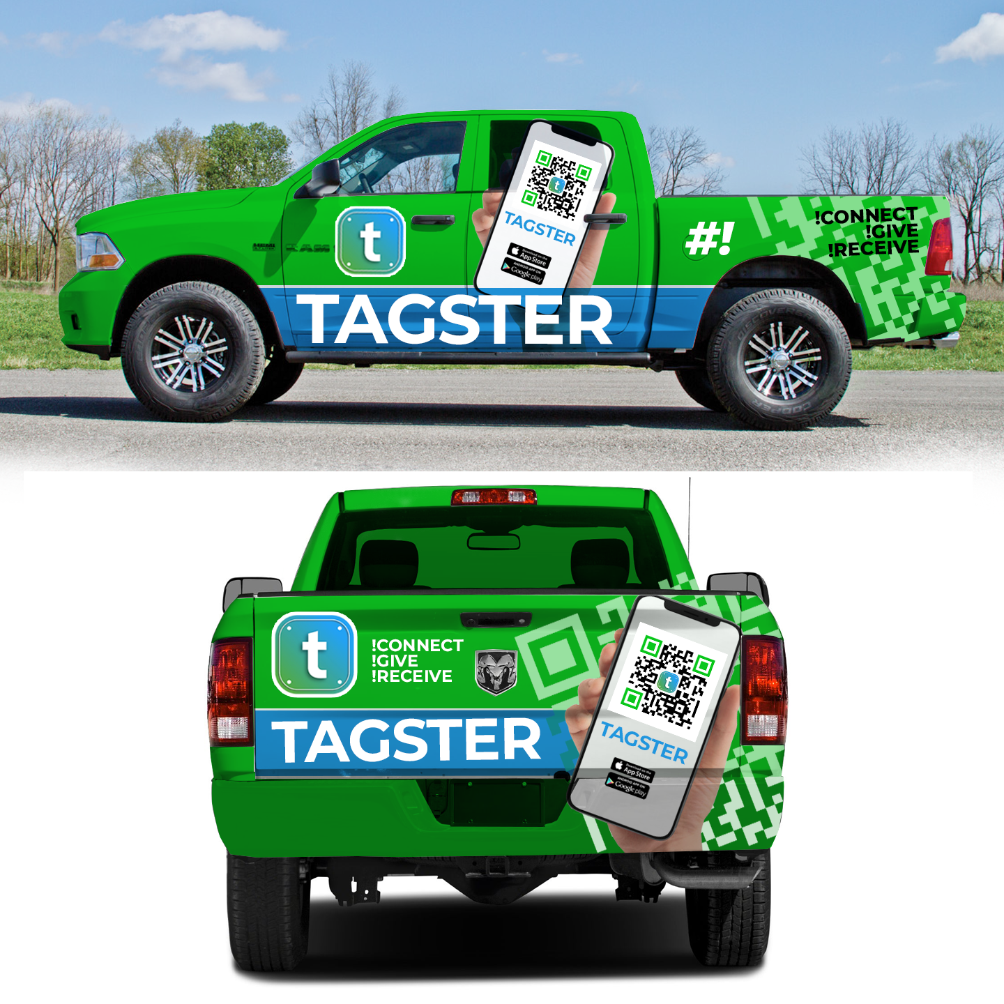 Diseño de Rotulación de Vehículo por typefdesign para Patriot Hitches, LLC | Diseño #26552483