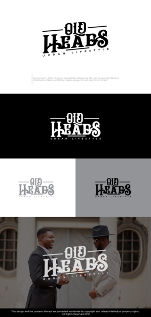 Old Heads | Logo Design by Kim Ji