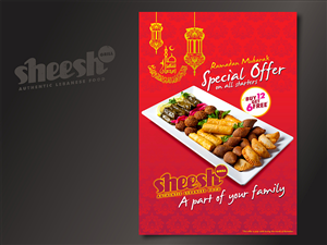 Restaurant poster for inside | Poster Design by hellodesign