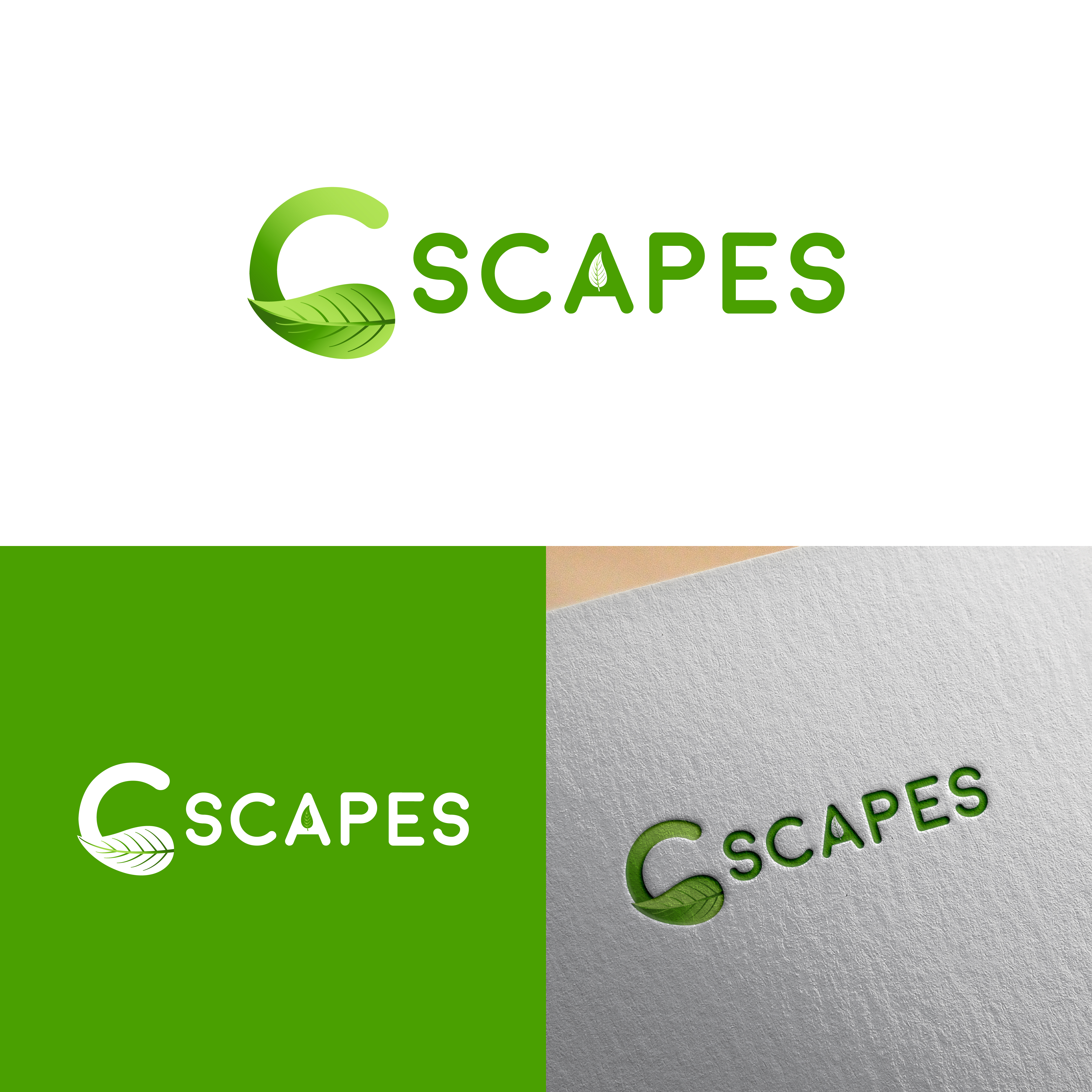 Logo Design by Raheel Dildar for C Scapes | Design #26523421
