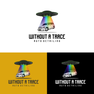 Without A Trace Auto Detail | Logo Design by Farqaleit™
