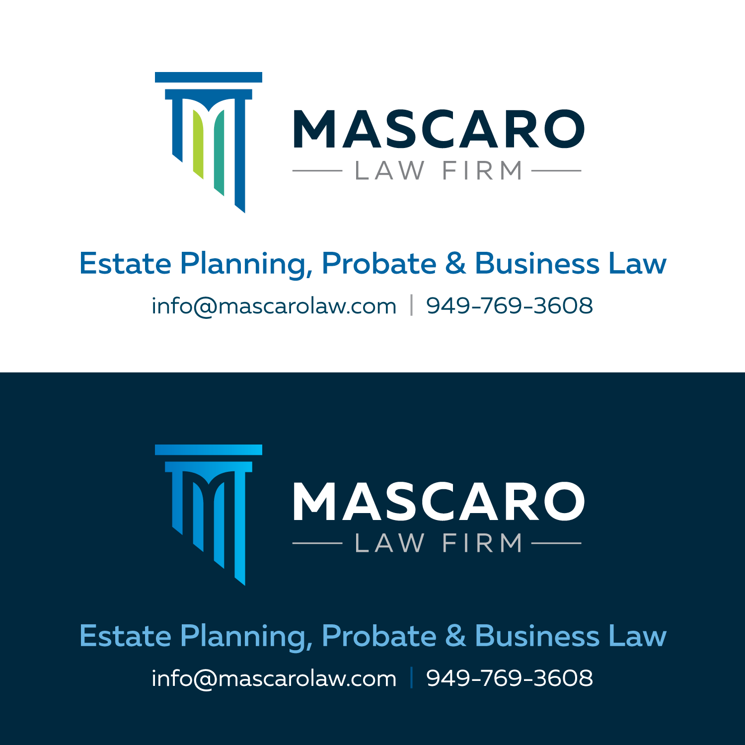 Logo-Design von Buckingham für Mascaro Law Firm | Design #26574156