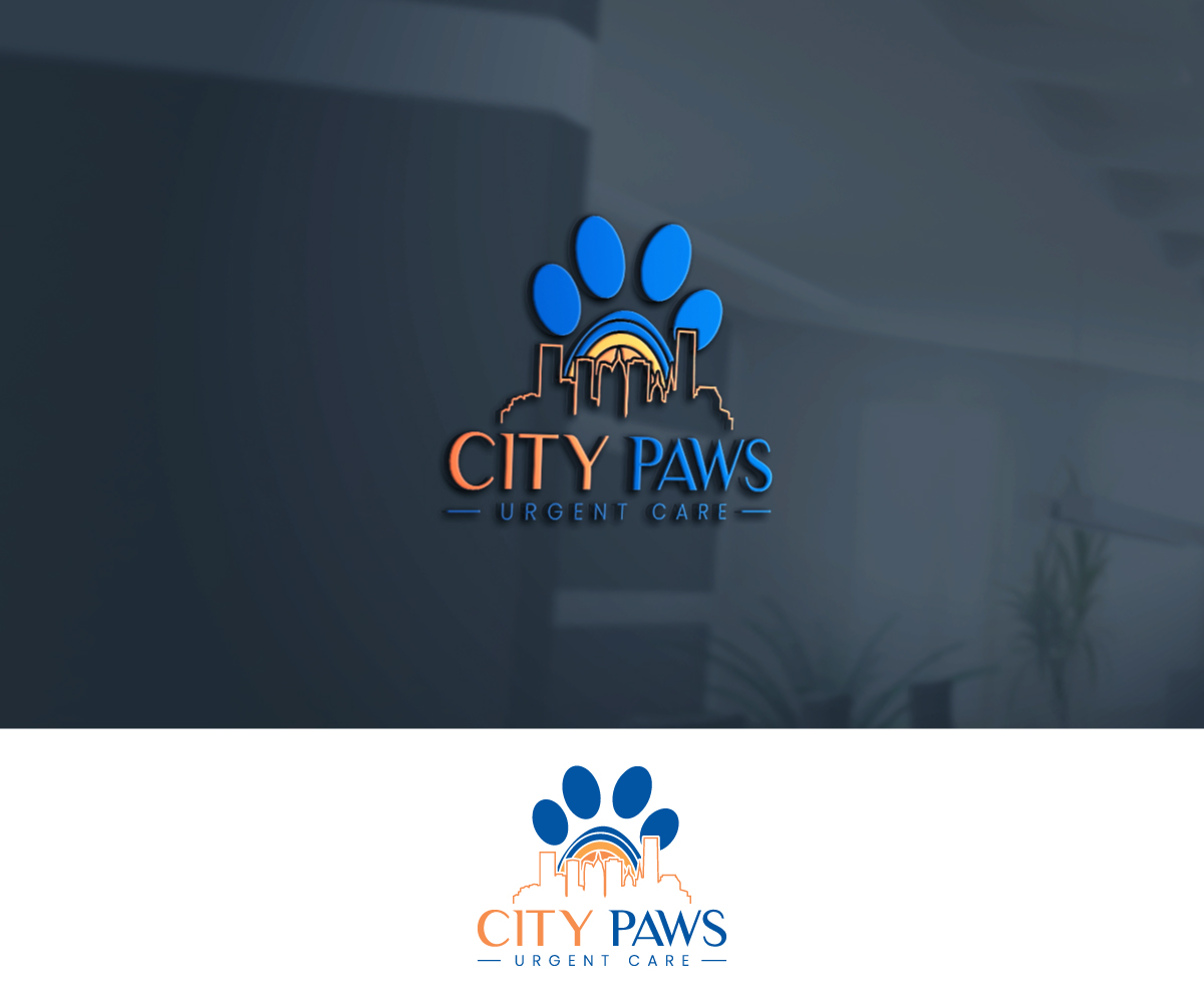 Logo Design by MaToTiPiLa for City Paws Urgent Care  | Design #26523517