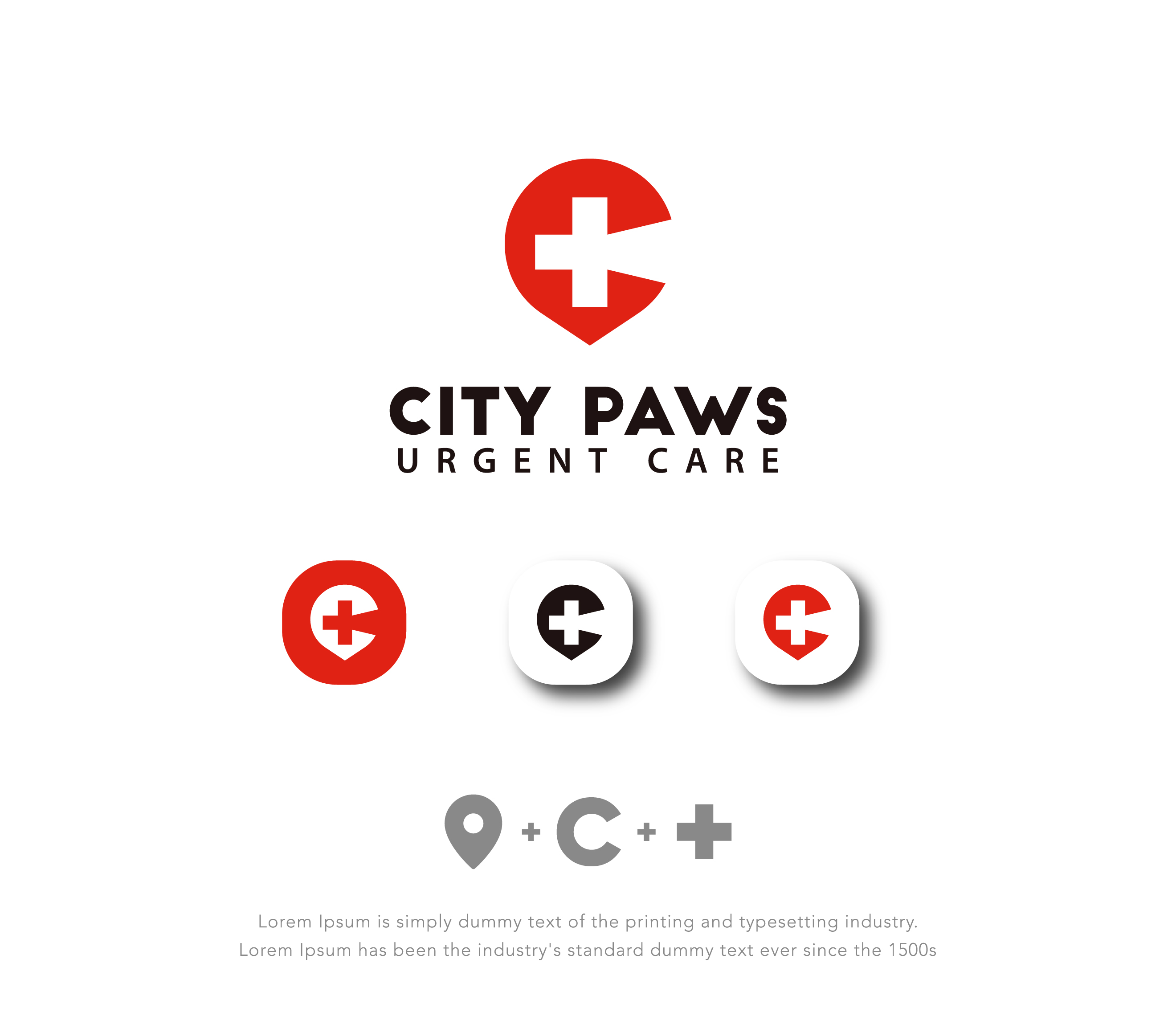 Logo Design by wegentdesgin for City Paws Urgent Care  | Design #26524366