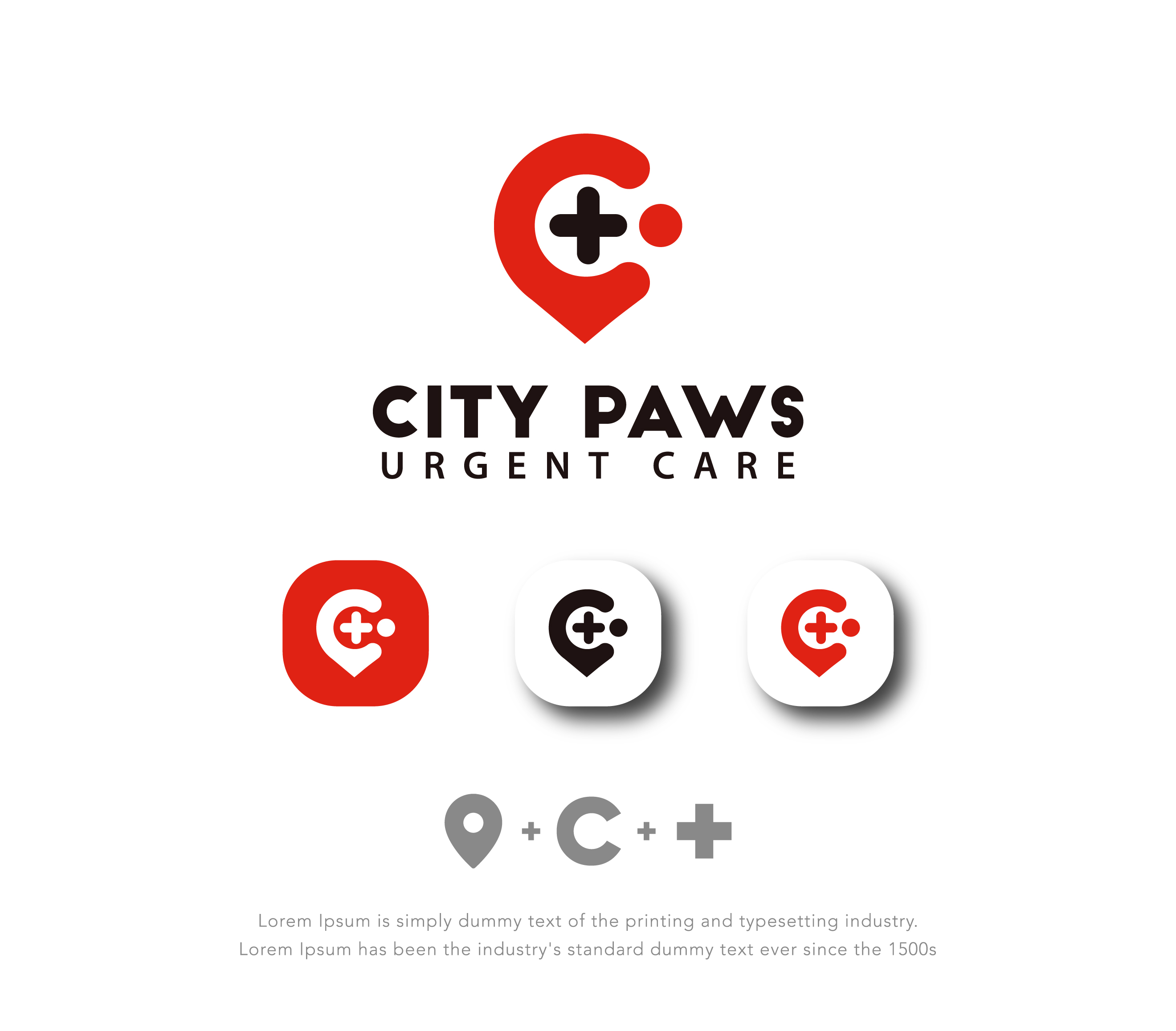 Logo Design by wegentdesgin for City Paws Urgent Care  | Design #26524367