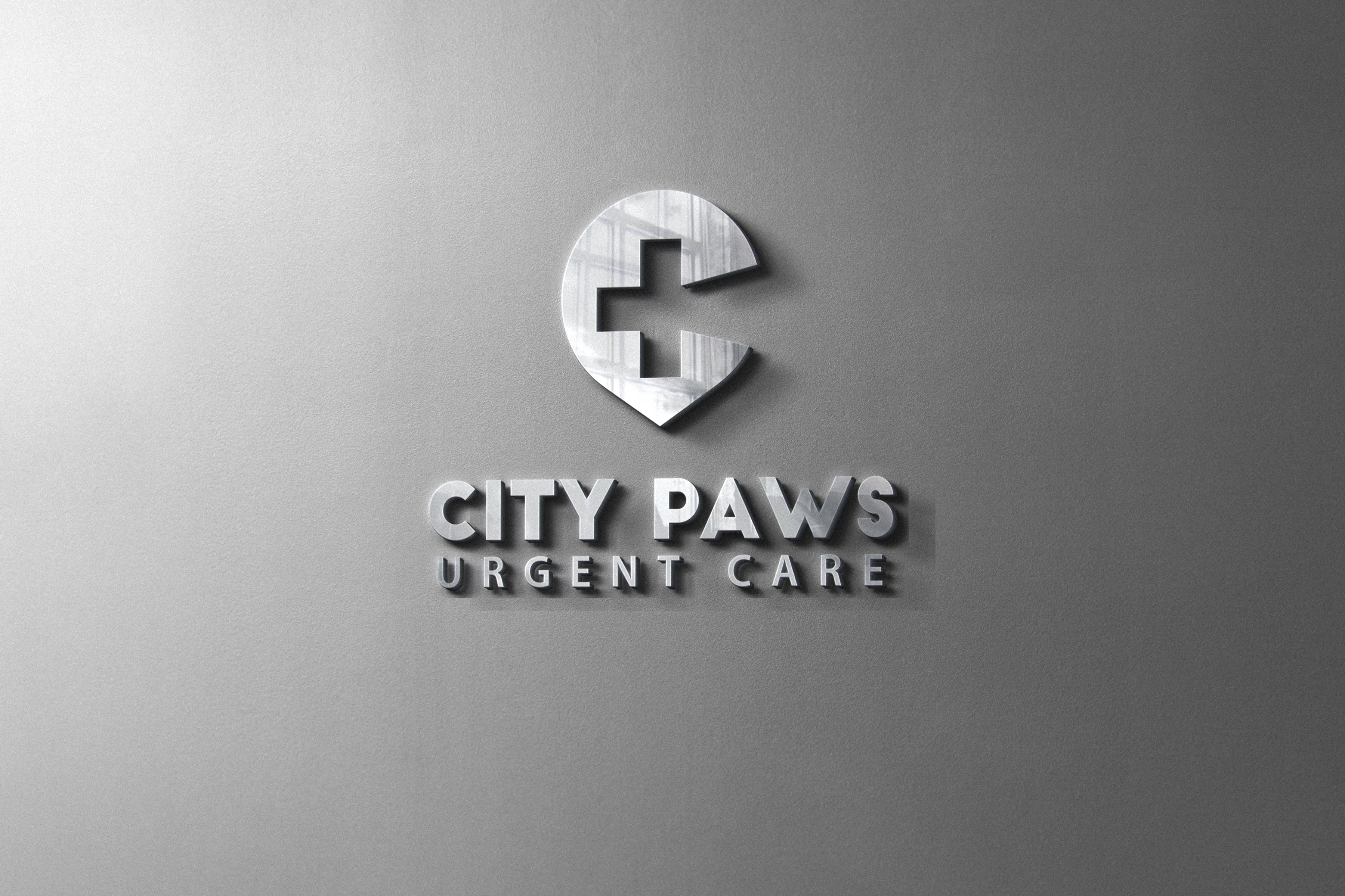 Logo Design by wegentdesgin for City Paws Urgent Care  | Design #26524368