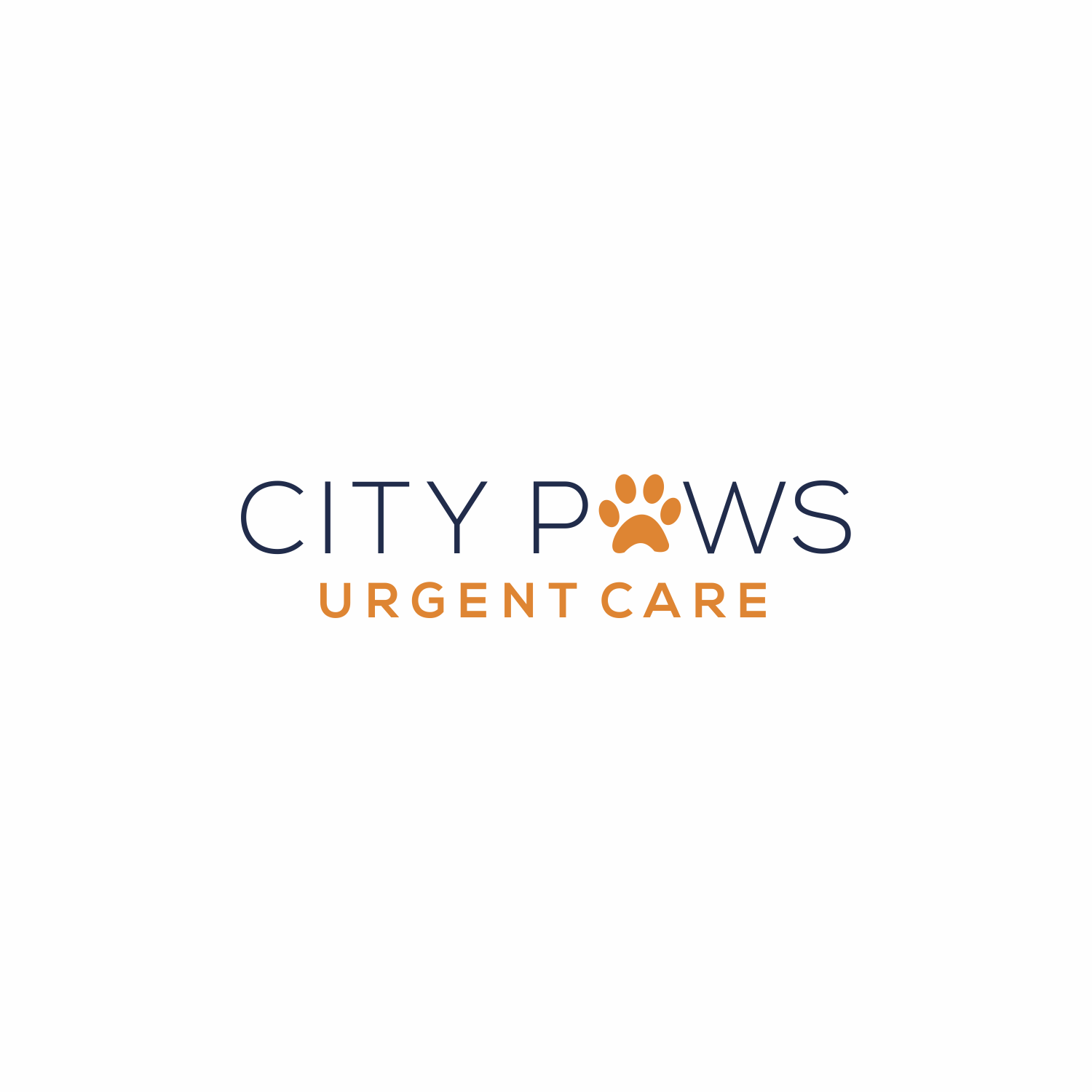 Logo Design by saher khan 2 for City Paws Urgent Care  | Design #26520800