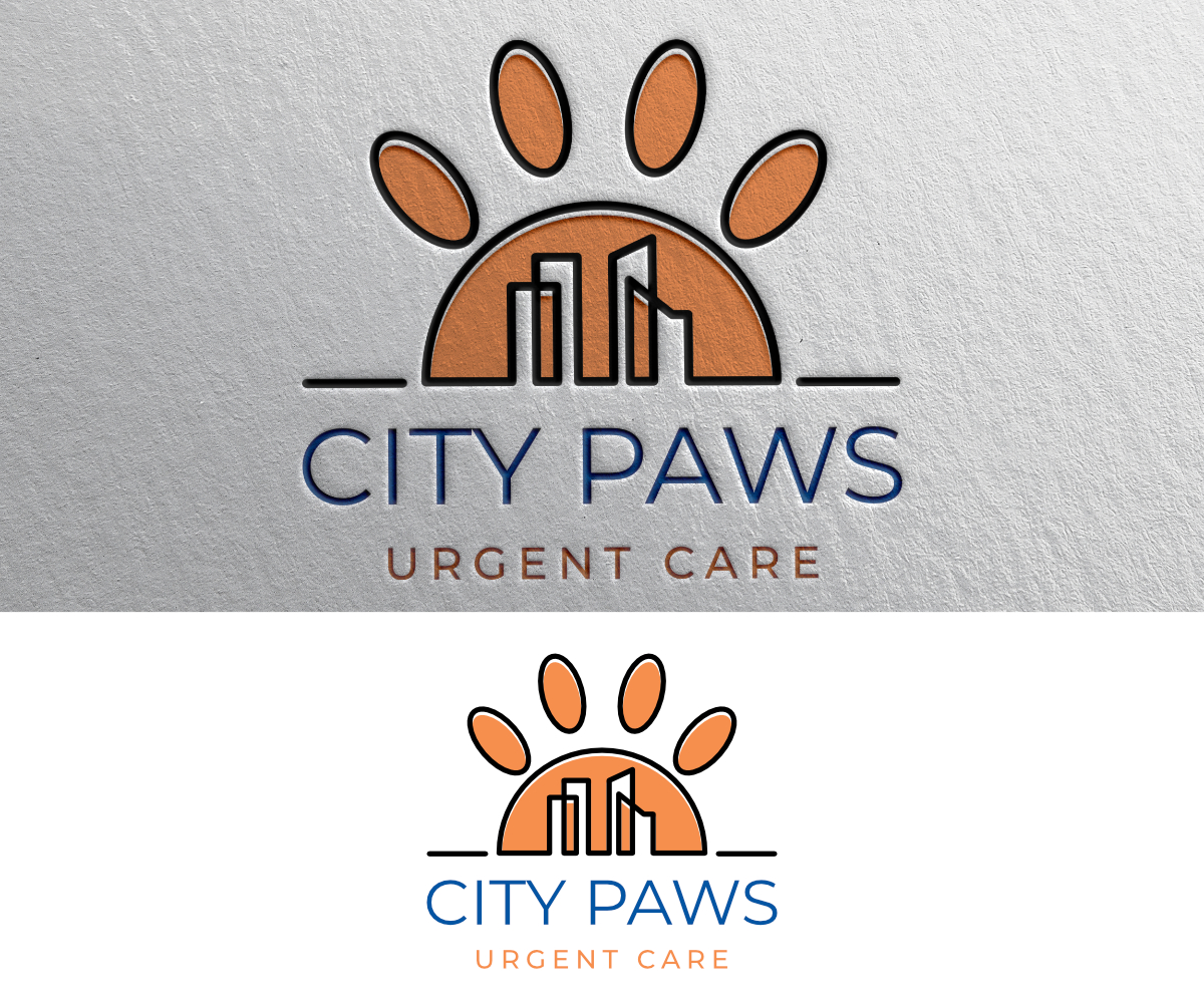 Logo-Design von yozikurnia777 für City Paws Urgent Care  | Design #26525241