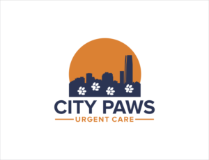 City Paws Urgent Care | Logo Design by BNdesigner