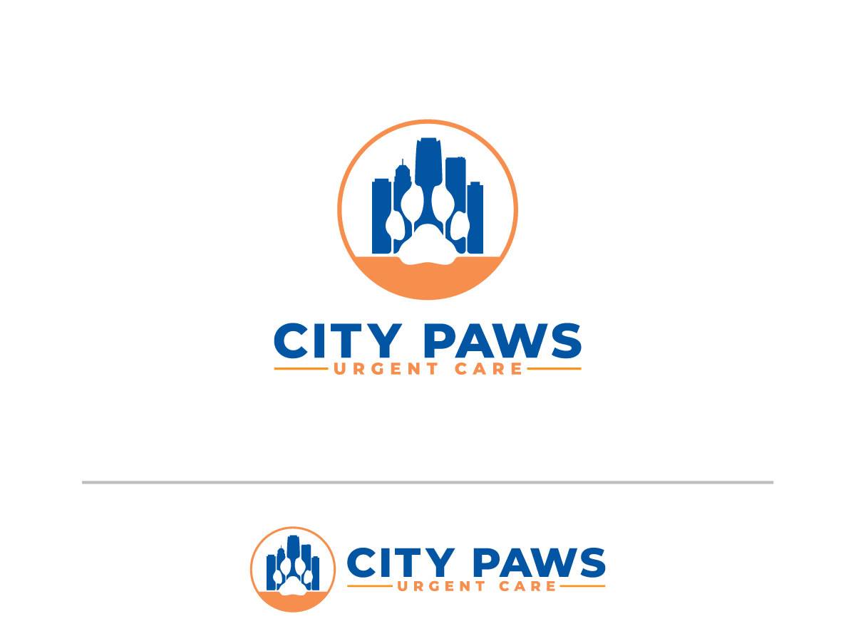 Logo Design by Kornelius - Lahalah for City Paws Urgent Care  | Design #26525737
