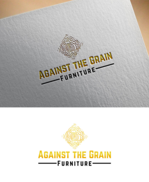 Against the Grain Furniture | Logo Design by Mr Line @rt