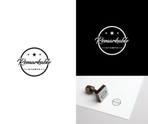 Remarkable Stamps | Diseño de Logo por uitaki