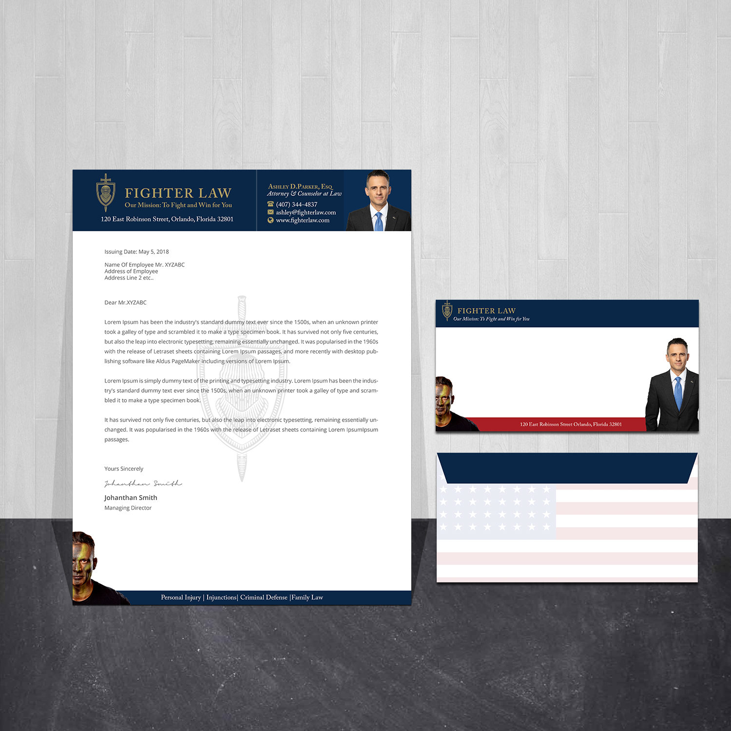 Stationery Design by Creations Box 2015 for this project | Design #26531400