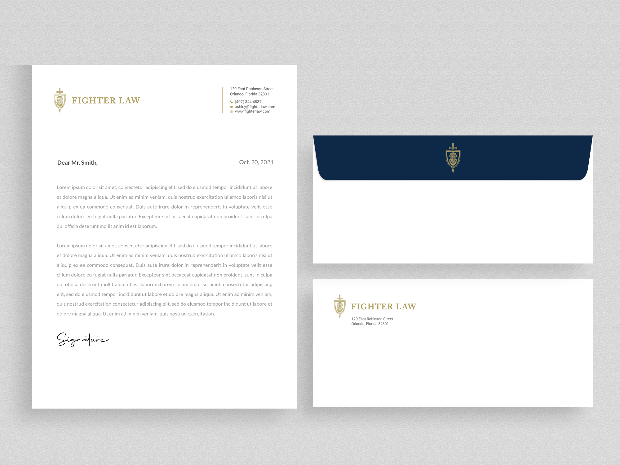 Stationery Design by Right_D for this project | Design #26520724