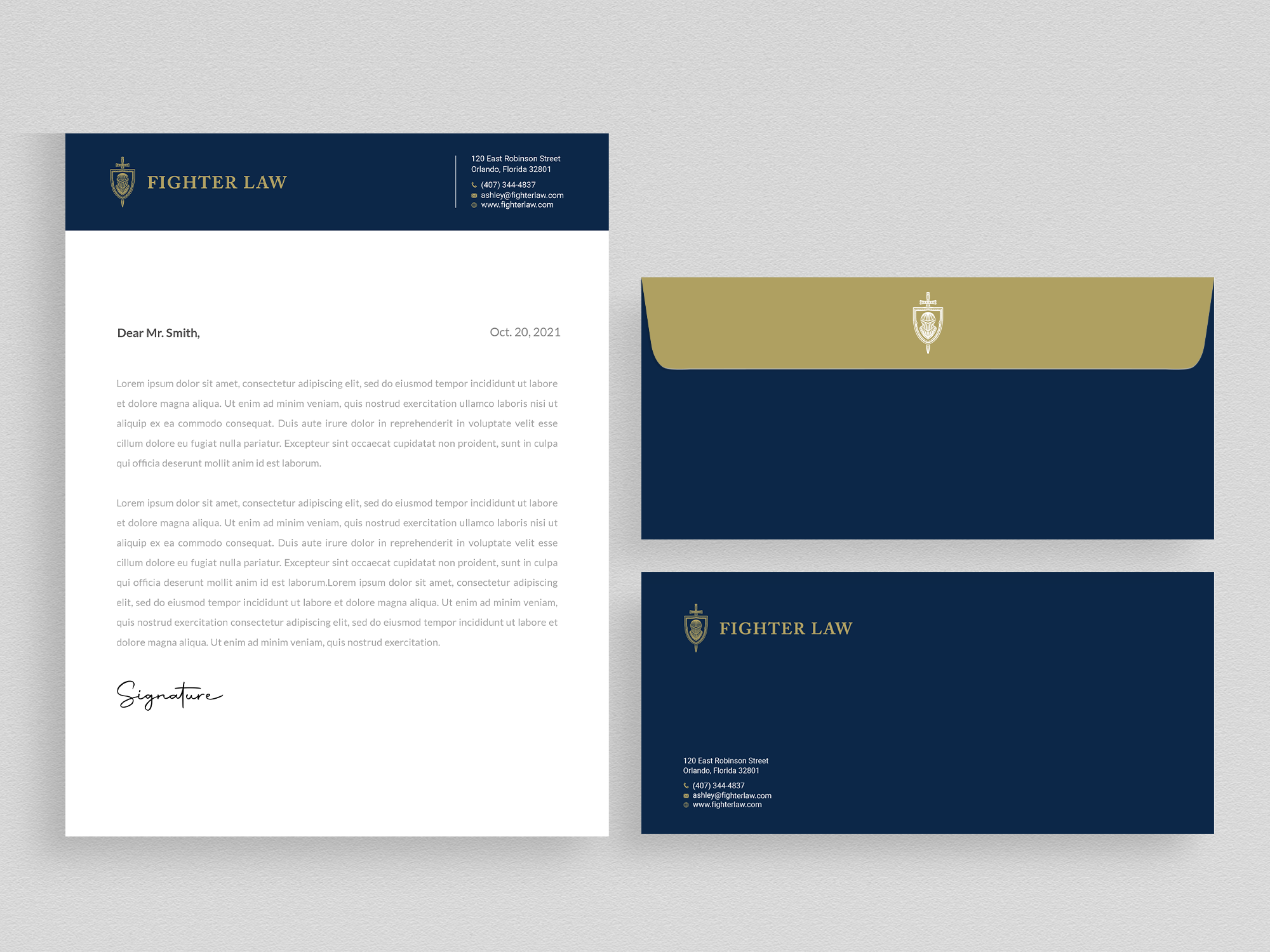 Stationery Design by Right_D for this project | Design #26520726