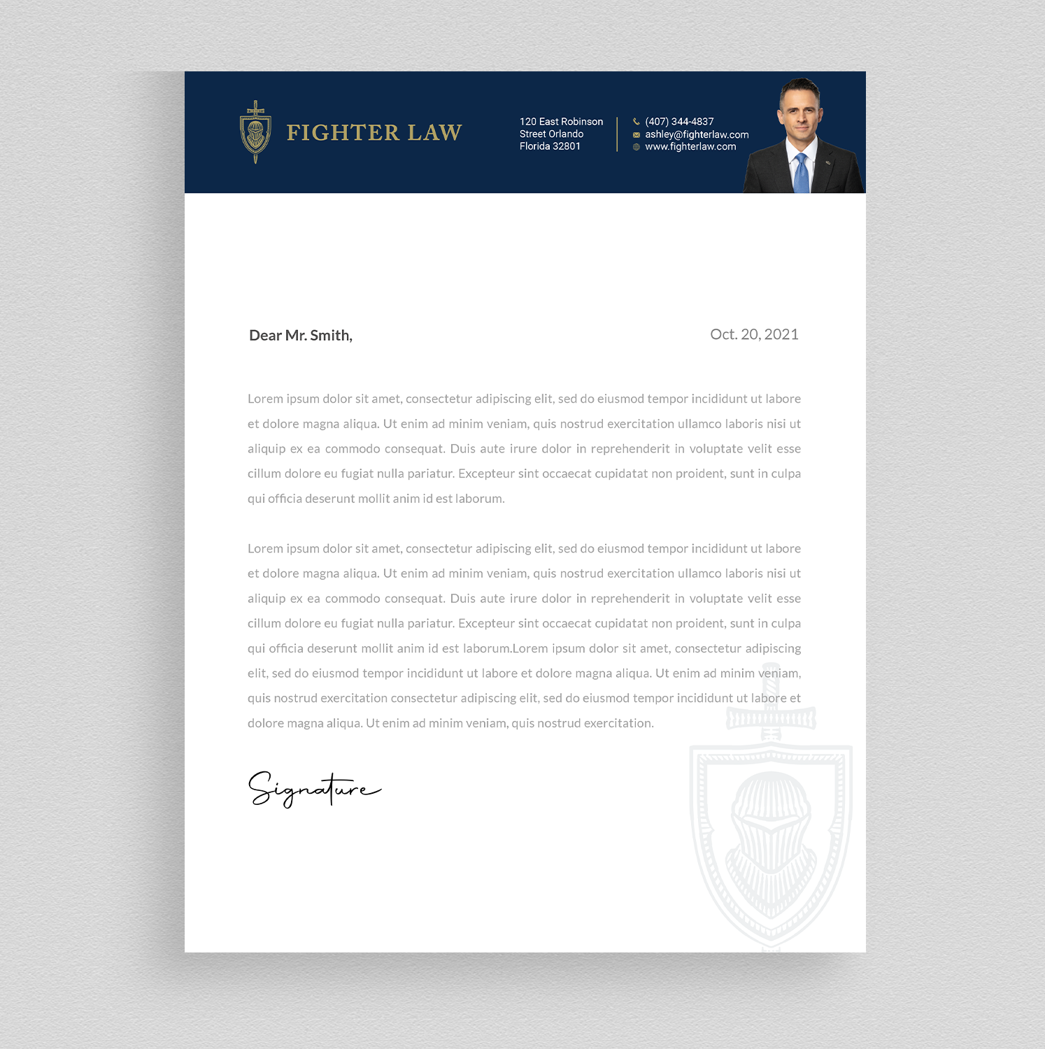 Stationery Design by Right_D for this project | Design #26521176