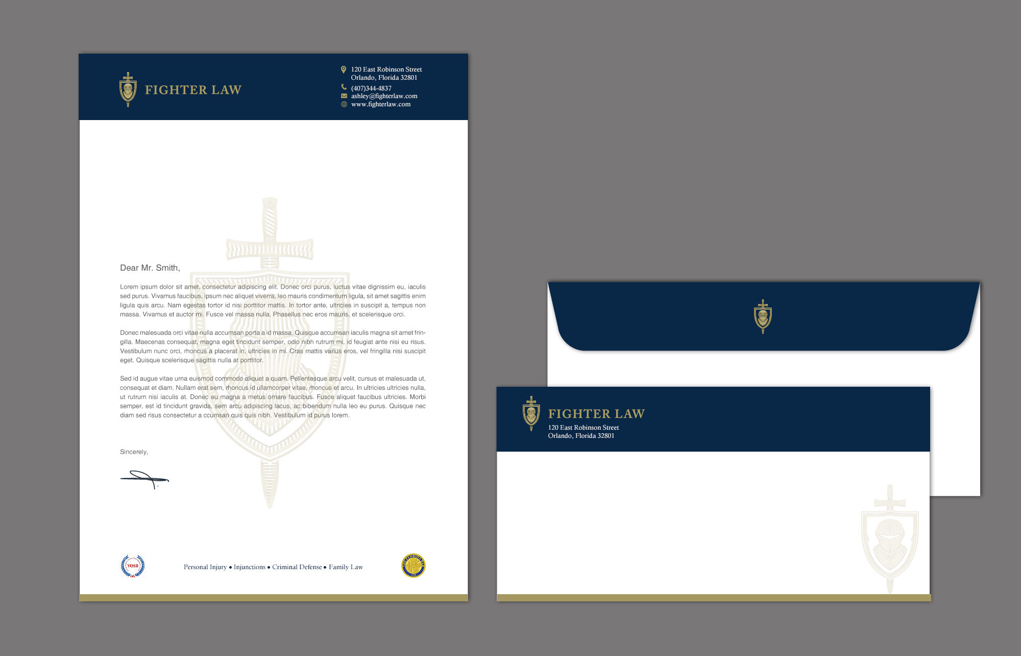 Stationery Design by chandrayaan.creative for this project | Design #26521751