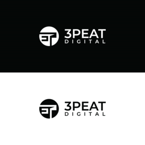3Peat Digital  | Logo Design by DP