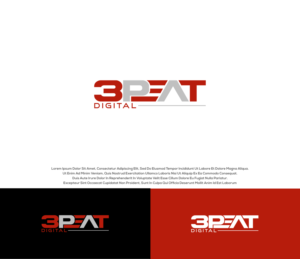 3Peat Digital  | Logo Design by Aditya.DwiRama