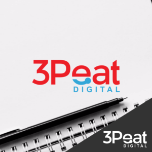 3Peat Digital  | Logo Design by Gerald Design 3