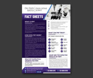Patient Fact sheets for medical conditions and treatments | Grafik-Design von ecorokerz