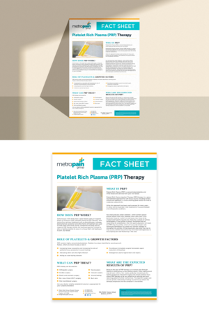 Patient Fact sheets for medical conditions and treatments | Graphic Design by ZeneFashions