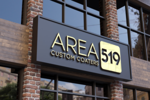 Area 519 Custom Coaters | Logo-Design von makerlogoz