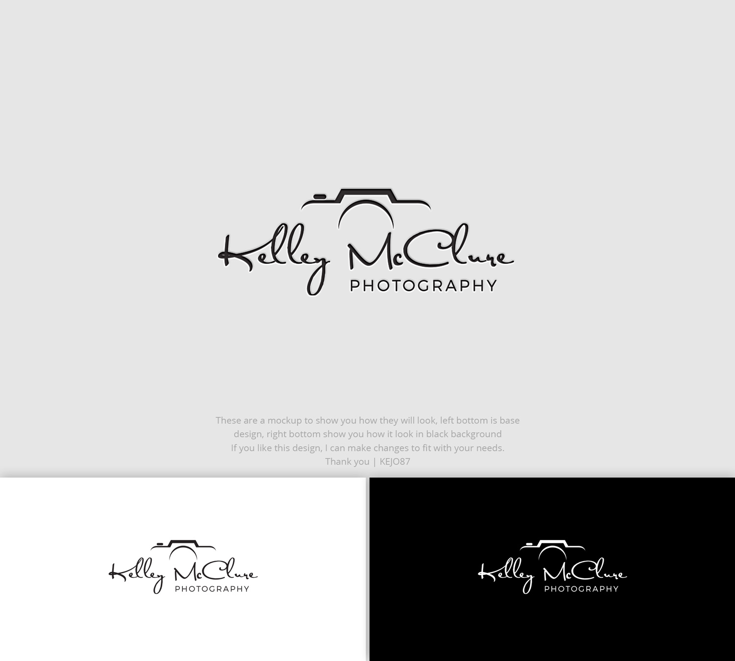 Logo Design by Kejo87 for Kelley McClure | Design #26521200