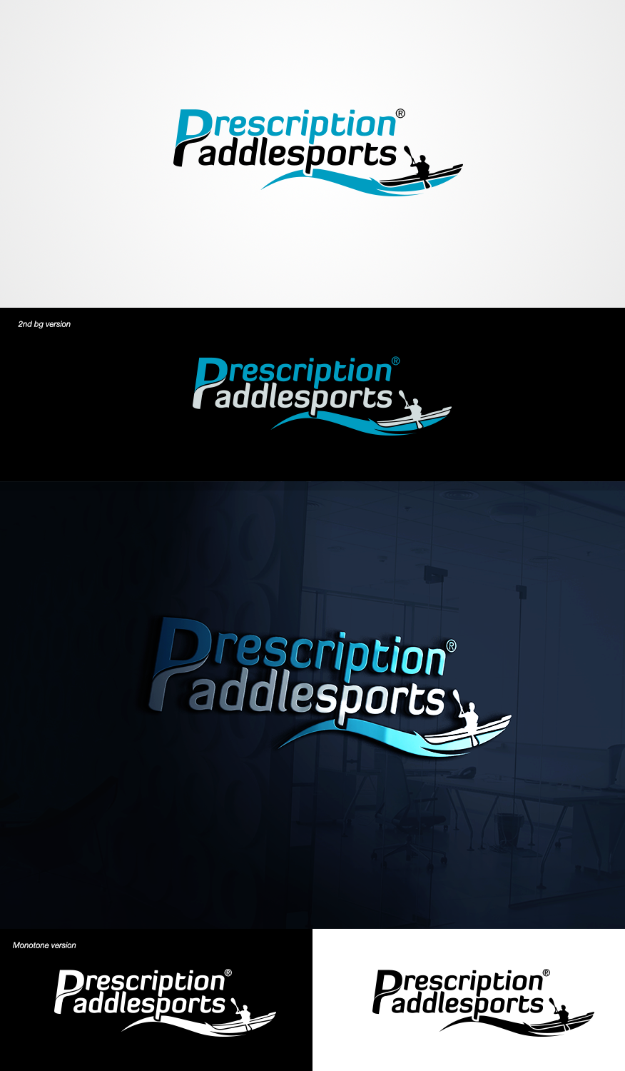 Diseño de Logo por creativerhythm para Prescription Paddlesports | Diseño #26566221