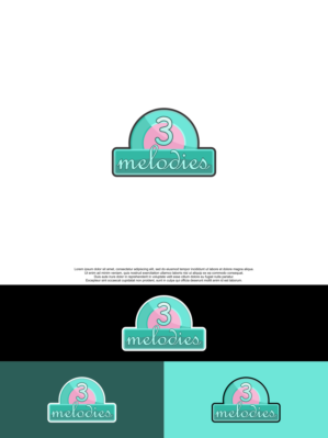 3 Melodies | Diseño de Logo por siti MWDesign