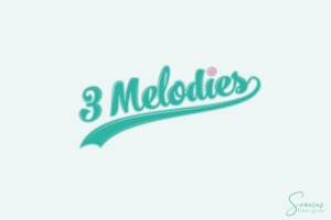 3 Melodies | Logo Design by InkThink by Scaurus