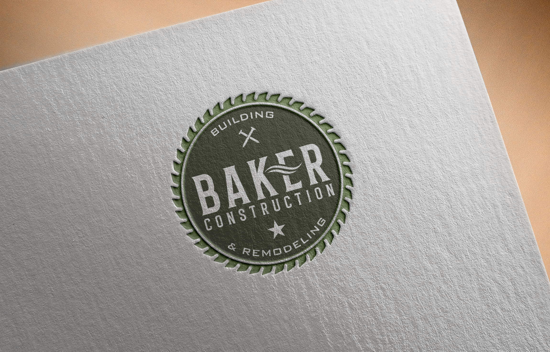 Logo Design by Aaaron for Baker Construction | Design #26530352