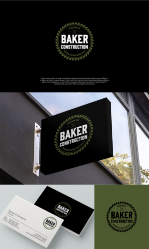 Logo-Design von airborne für Baker Construction | Design: #26527545