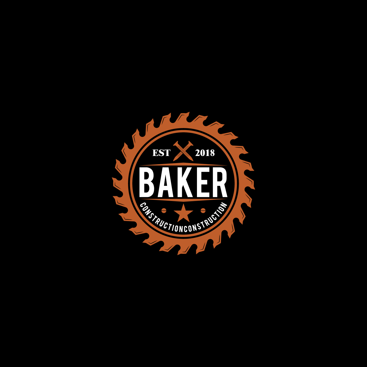 Logo Design by 4tech services for Baker Construction | Design #26533284