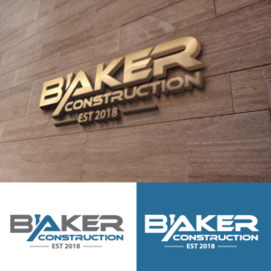 Logo Design by GODDREAMCREATION for Baker Construction | Design: #26592601