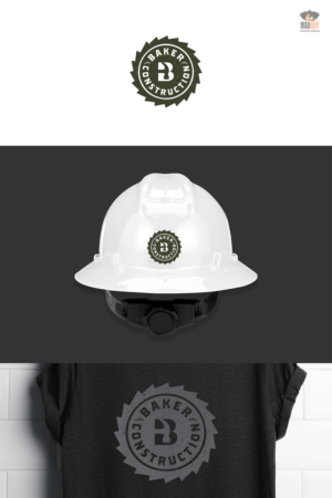 Logo-Design von MadGuy für Baker Construction | Design: #26528678
