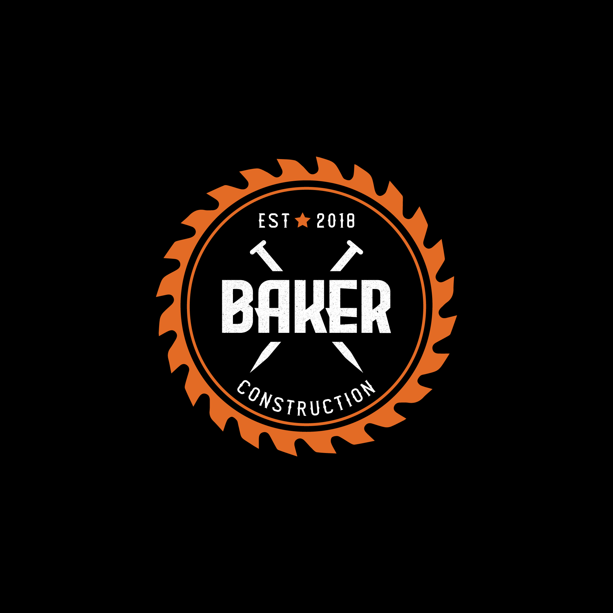 Logo Design by Zak deZign for Baker Construction | Design #26527002