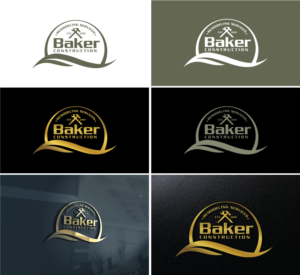 Logo Design by FireflyArt for Baker Construction | Design: #26527906