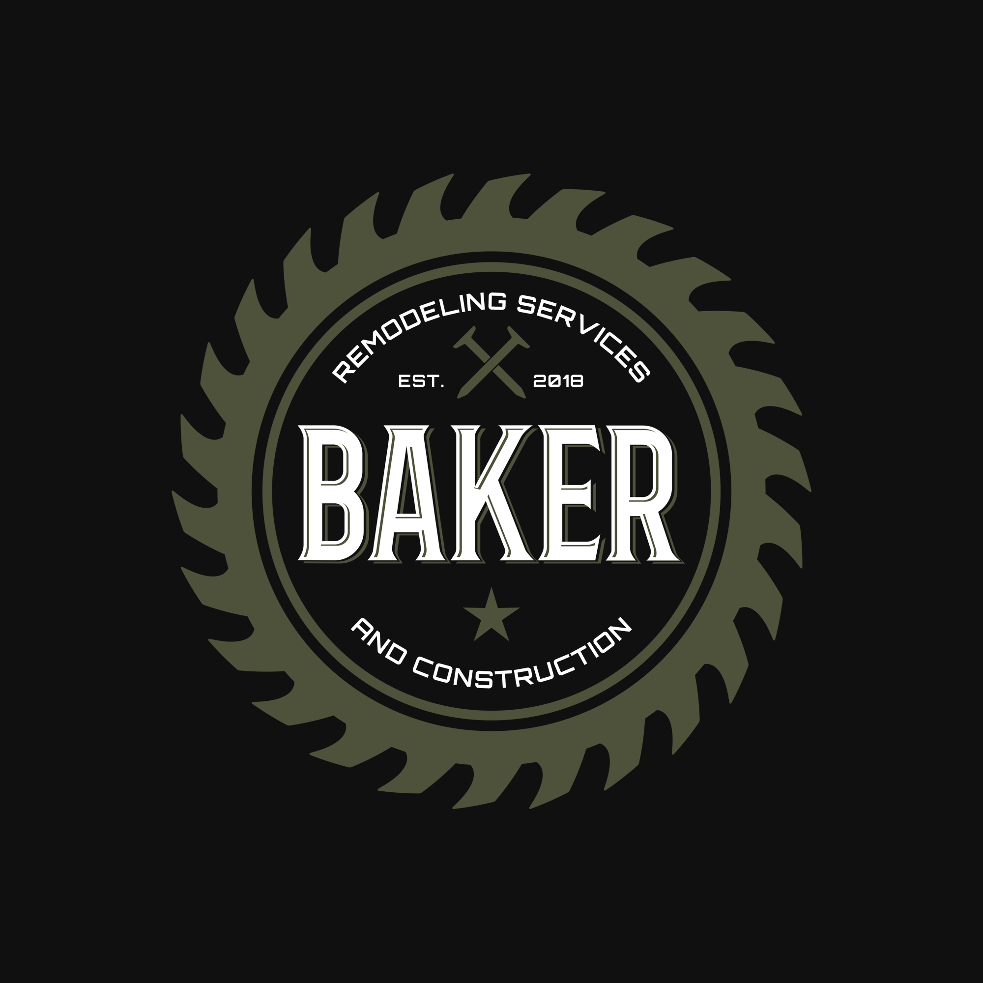 Logo-Design von artcynical für Baker Construction | Design #26529254