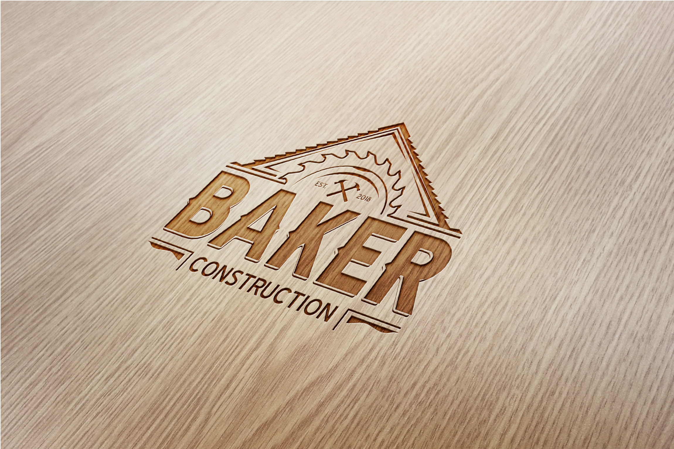 Logo Design by warkaddarshan 2 for Baker Construction | Design #26527574