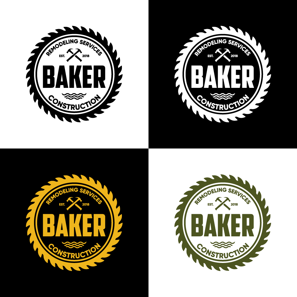Logo Design by 1975oliverocampo for Baker Construction | Design #26528763