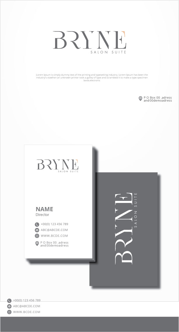 Logo Design by graphicevolution for Sienna Brnye Salon | Design #26527470