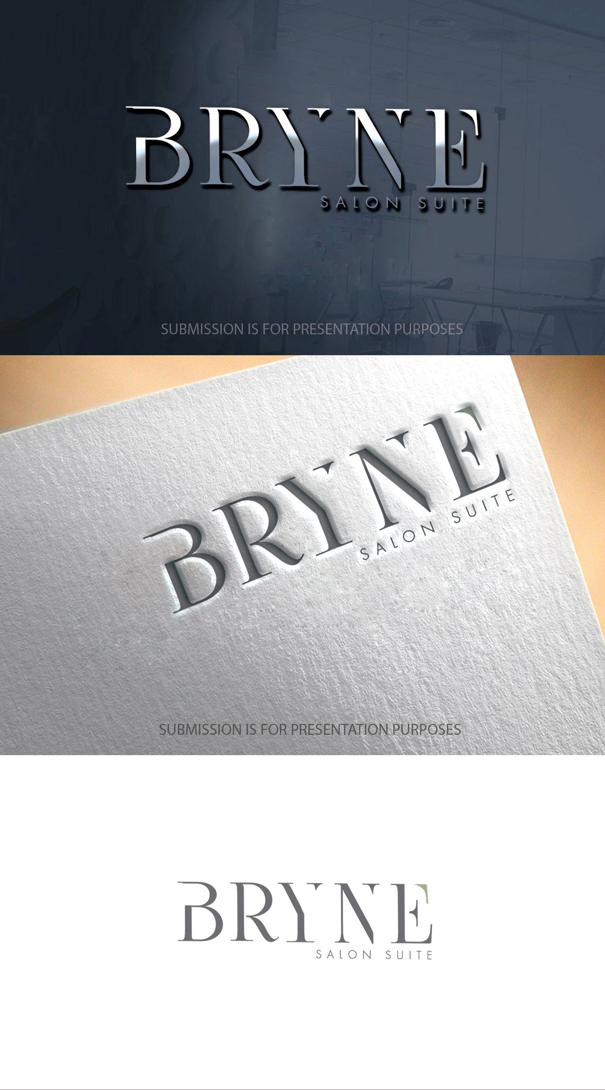 Logo Design by graphicevolution for Sienna Brnye Salon | Design #26527888