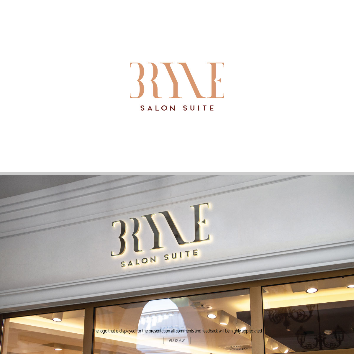 Logo-Design von Arjuna Design für Sienna Brnye Salon | Design #26545403