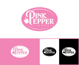 Pink Pepper - or - Pink Pepper Lingerie | Logo Design by MoonFeather