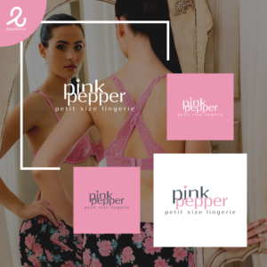 Pink Pepper - or - Pink Pepper Lingerie | Logo Design by SamiddhaH