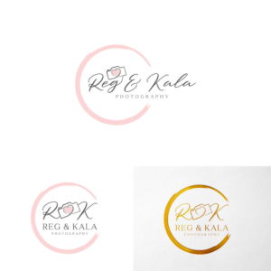 Reg & Kala Photography | Logo Design by Amethystica