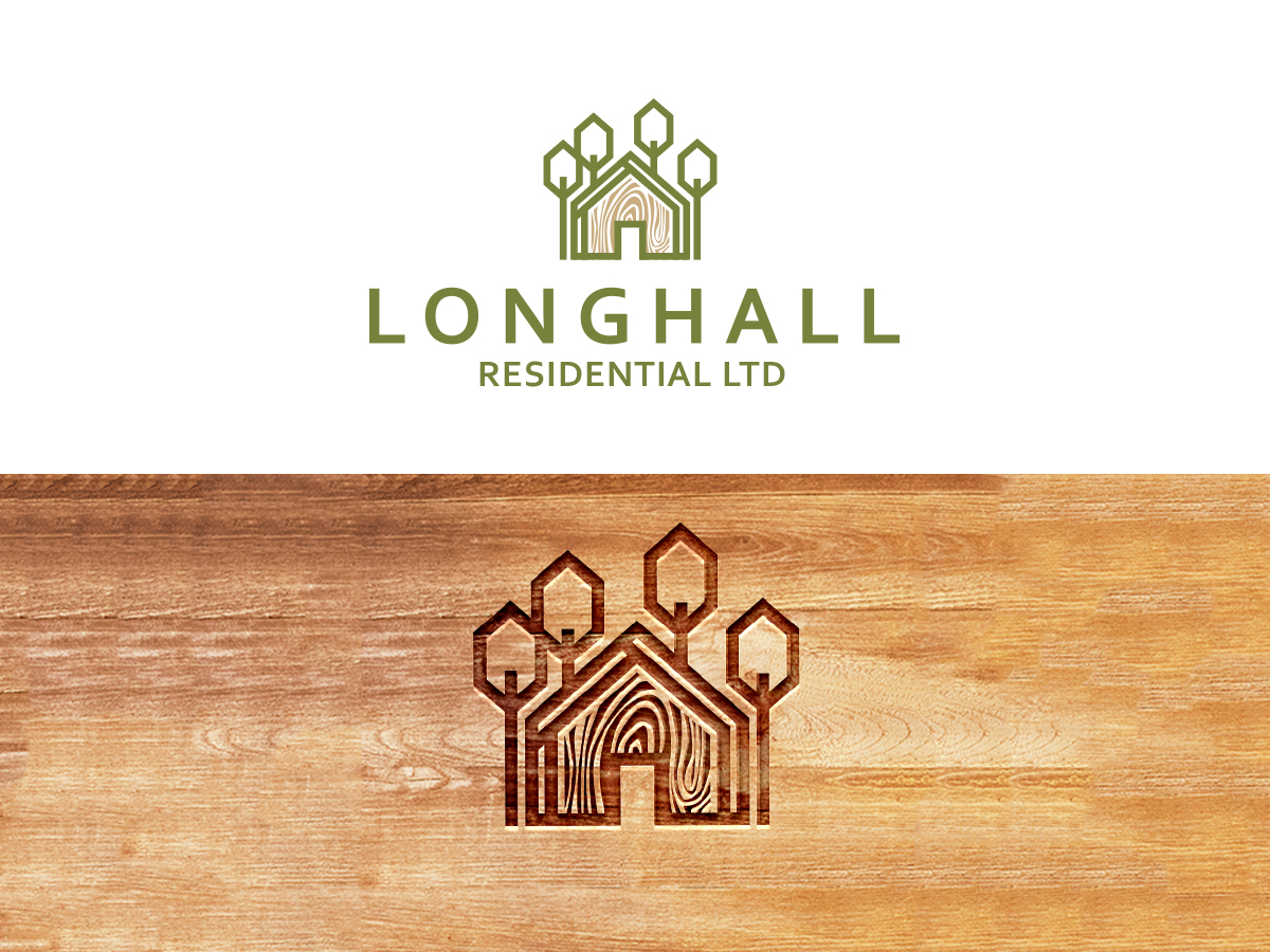 Logo Design by benito for Longhall Residential Ltd | Design #26532122
