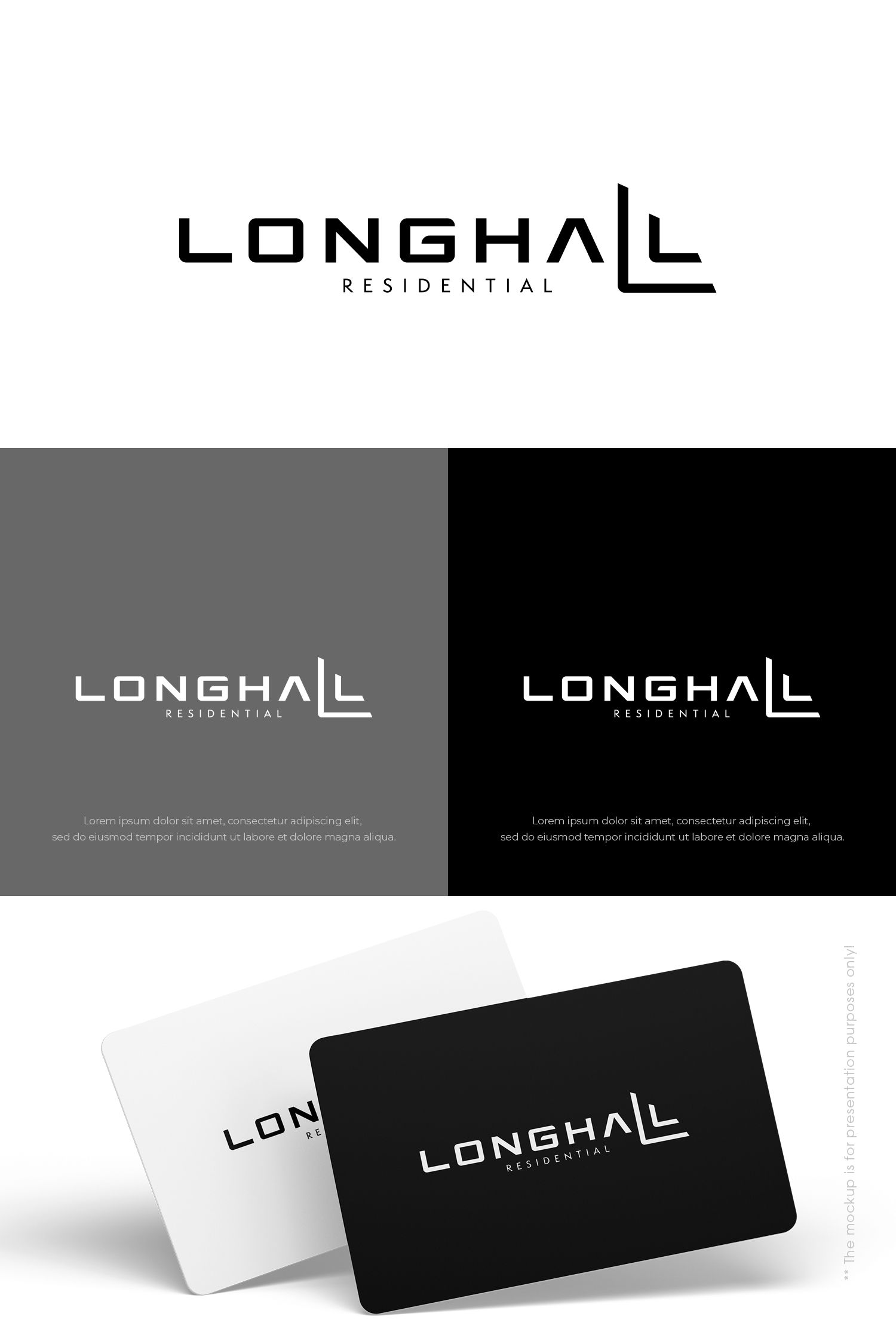 Logo Design by designbysy for Longhall Residential Ltd | Design #26542894