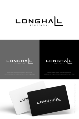 Longhall Residential Ltd | Diseño de Logo por designbysy